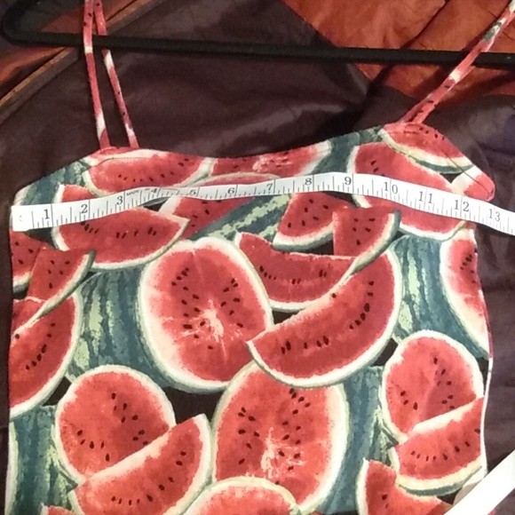 Watermelon Spaghetti Strap Forever21 Women's Dress Size Medium - Picture 7 of 7